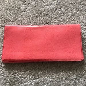 Pink clutch/wallet